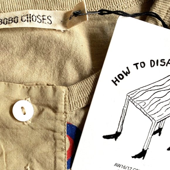 NEW Bobo Choses How to Disappear Top 8-9Y - Picture 2 of 2